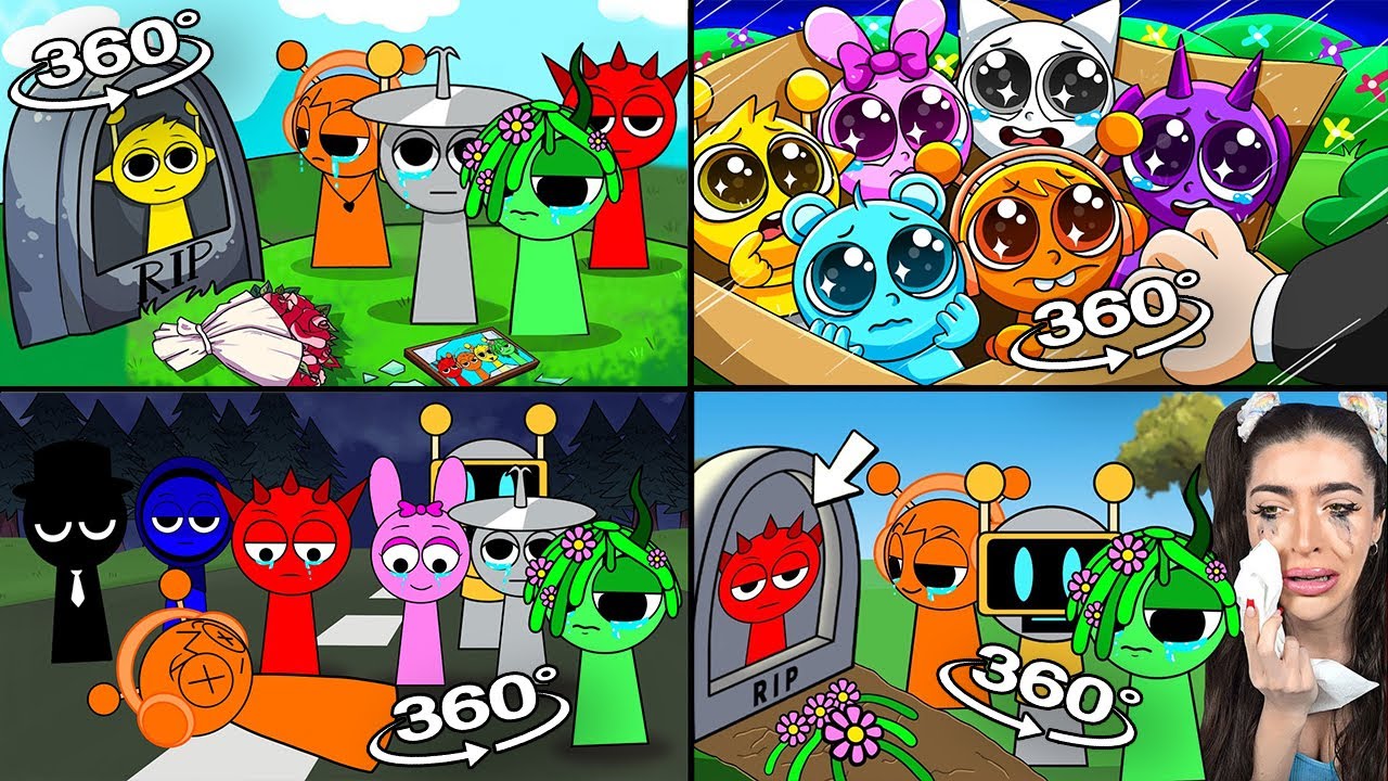 Incredibox Sprunki: Sad Story Compilation 360°