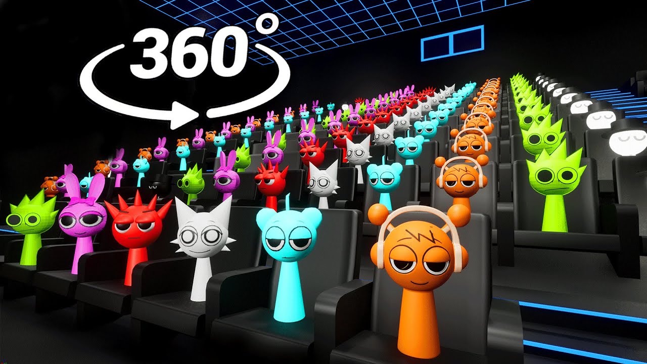 Incredibox Sprunki Sinner Edition 360° VR: CINEMA HALL