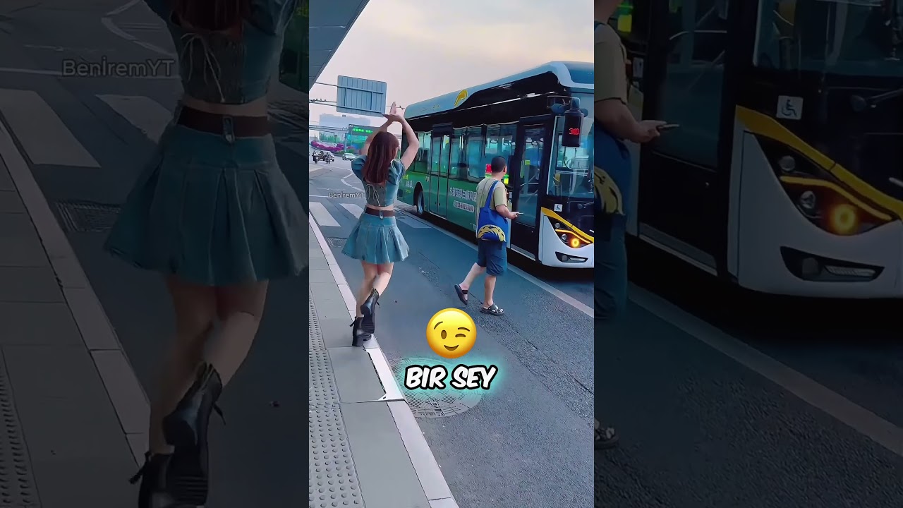 Çin'de KIZLAR Otobüsleri Dans Ederek Durduruyor! 😲