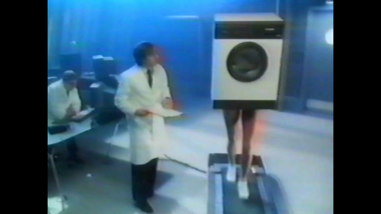 Indesit Ariel, Indesit Omega, Washing Machine, Machines with Legs, TV Commercial 1989