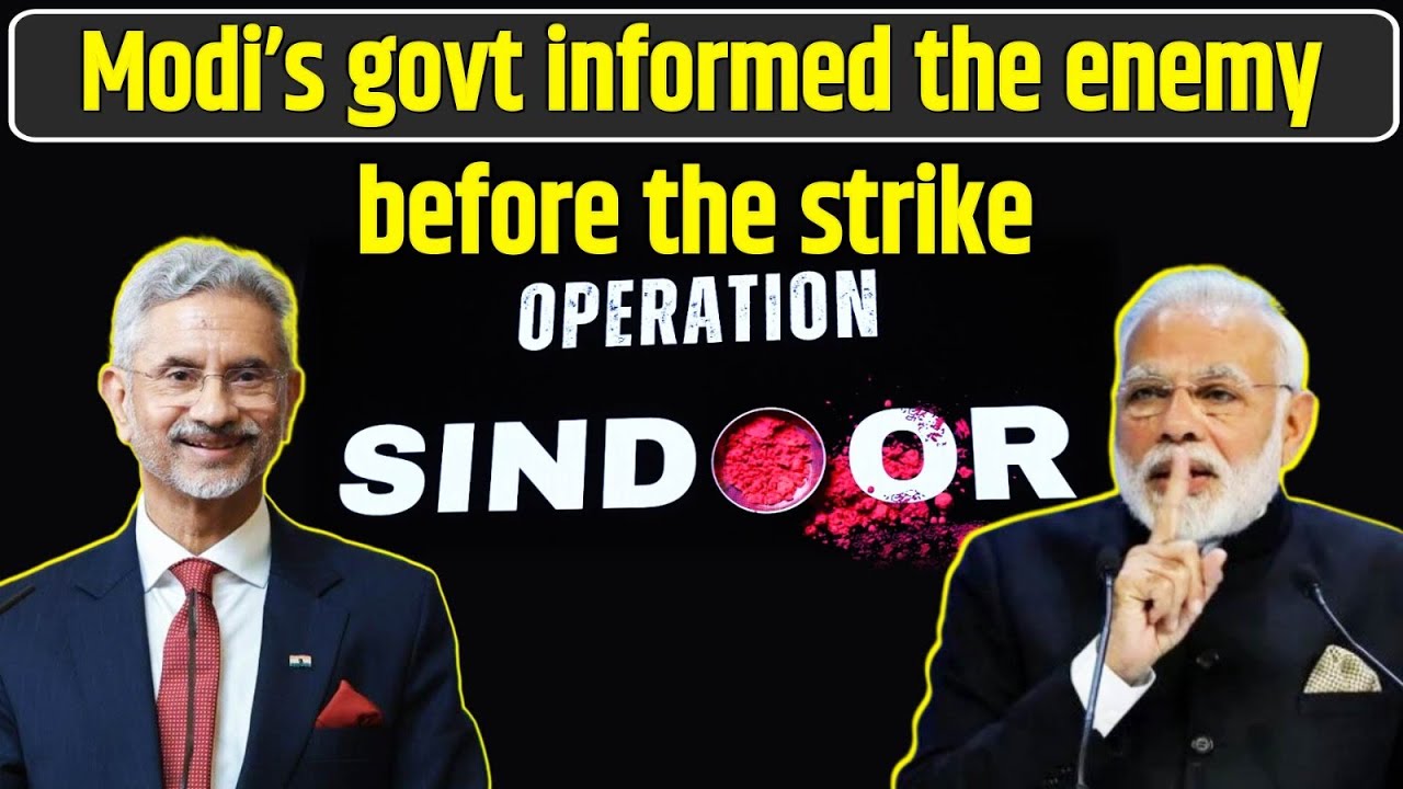 India leaked its own war plan — to Pakistan | S. Jaishankar | Operation Sindoor