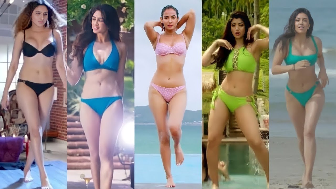 Indian actress bikini hot compilation | bollywood actress bikini compilation | Bikini feast part 2