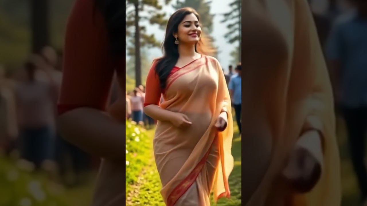 Indian Beauty walk in Public 💞🌹❤ #shorts #plussizefashion #beautiful #aimodel #ai #aiart #love
