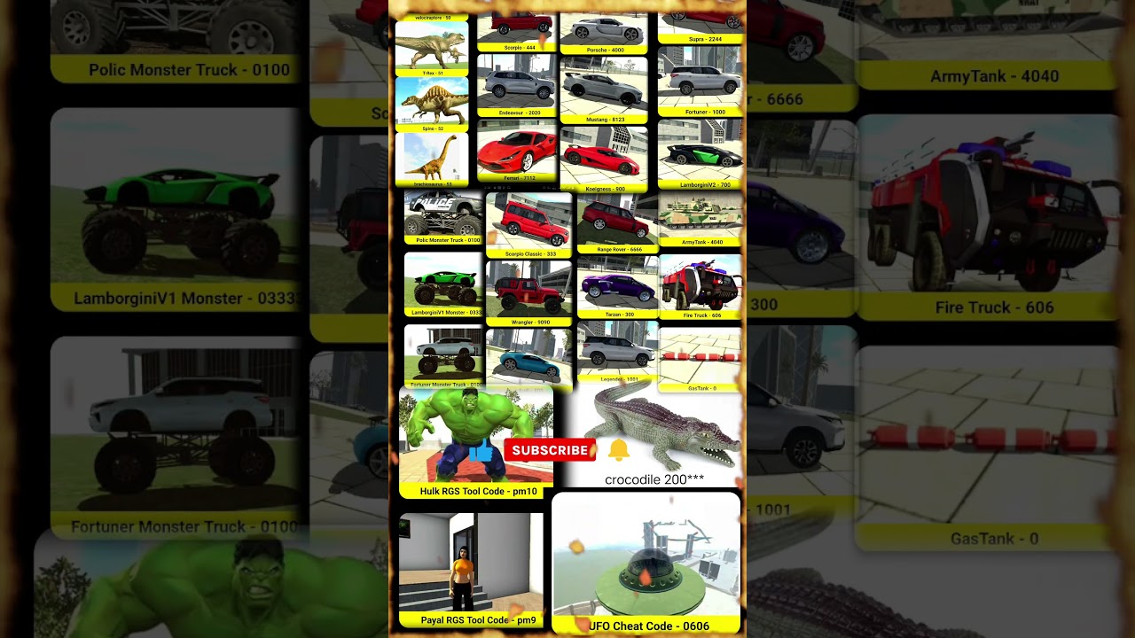 Indian Bikes Driving 3D || All NEW CHEATS CODES #shorts​ #short #pat86