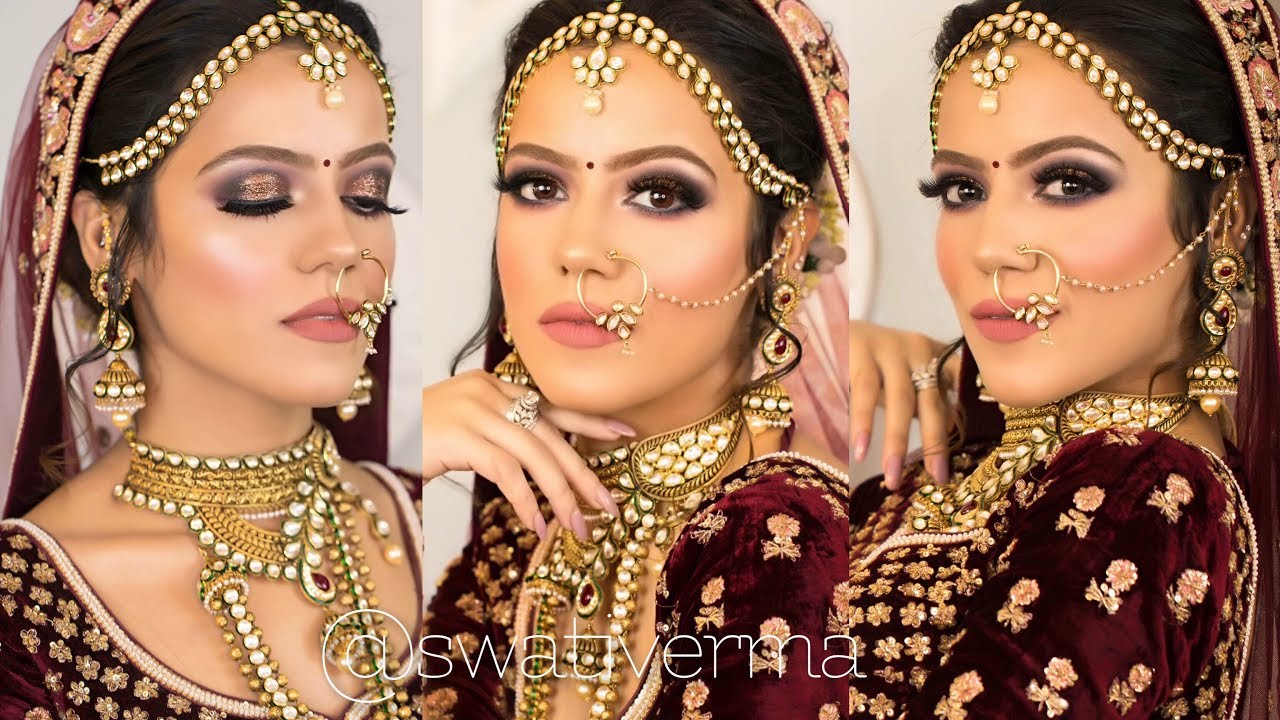INDIAN BRIDAL MAKEUP TUTORIAL | GET READY WITH ME | SWATI VERMA