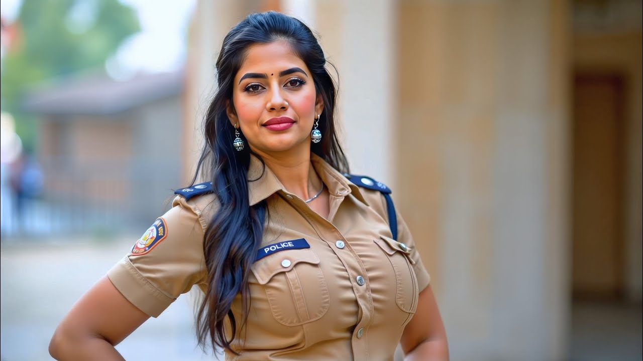 Indian Female Police Officers Beauty and Strength  | AI-Generated Lookbook