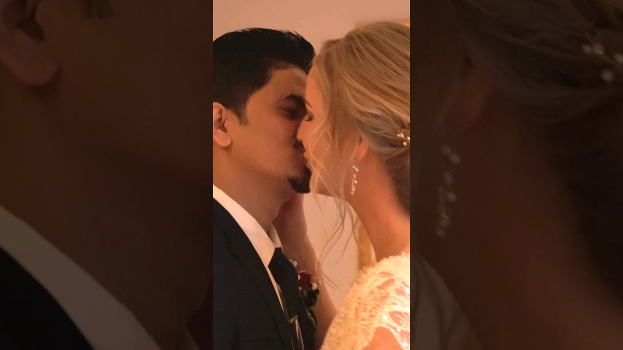 Indian Irish Wedding Vows #shorts #hug #kiss #wedding #india #ireland #foreigner