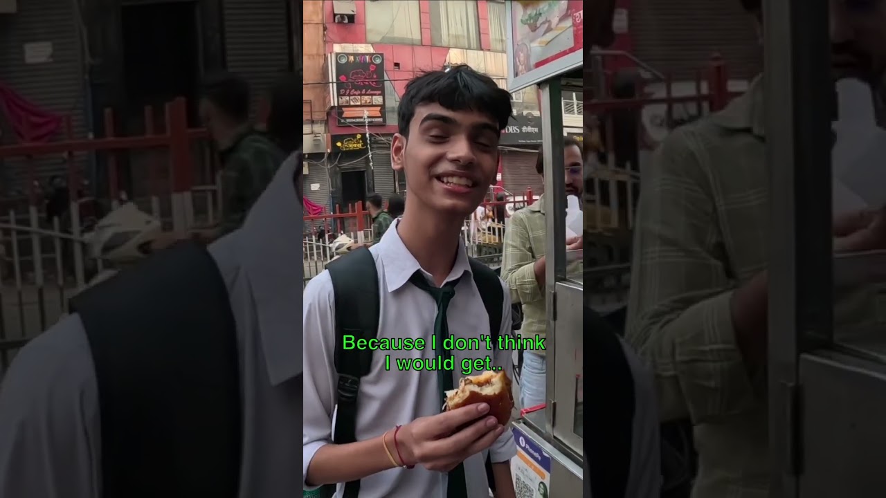 Indian schoolboy wants to be strong for girls 🇮🇳