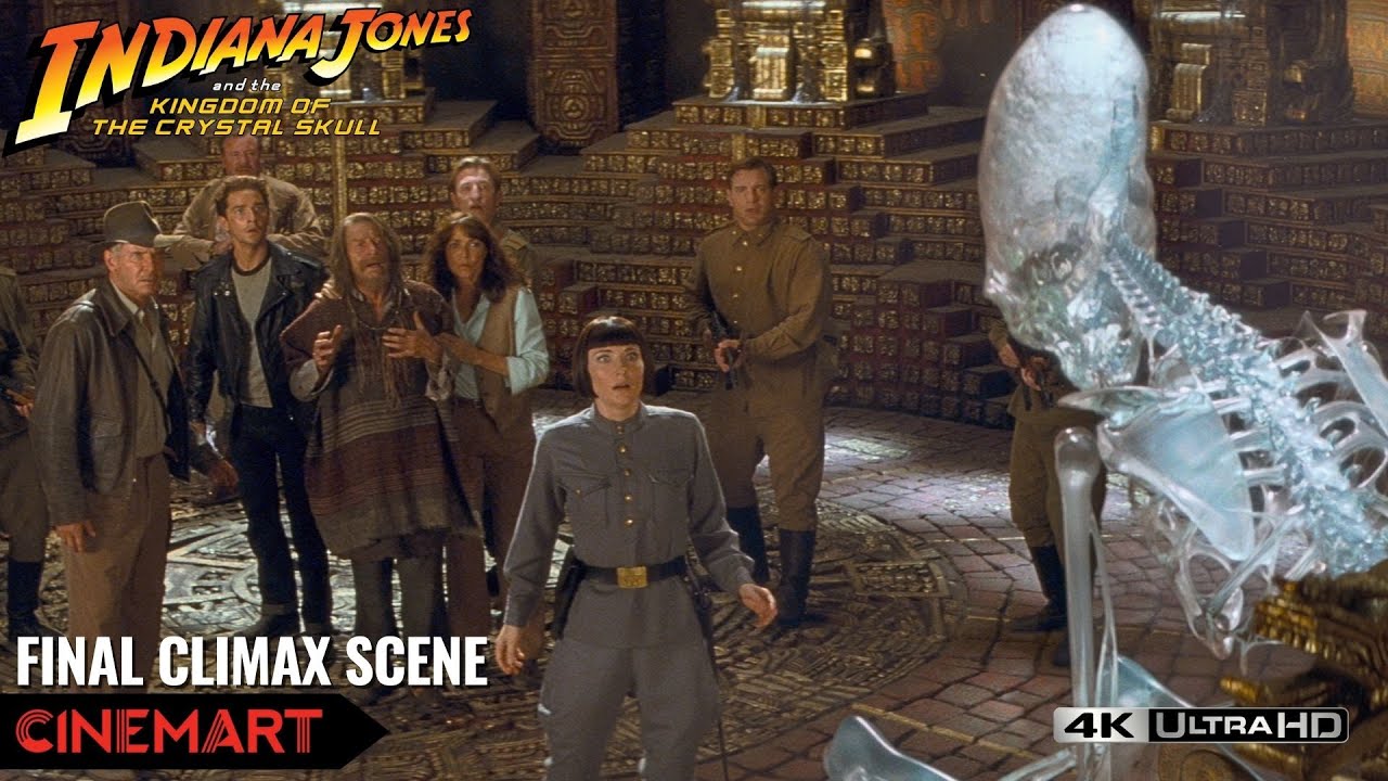 INDIANA JONES AND THE KINGDOM OF CRYSTAL SKULL (2008) | Final FULL Scene | Crystal Skulls 4K UHD