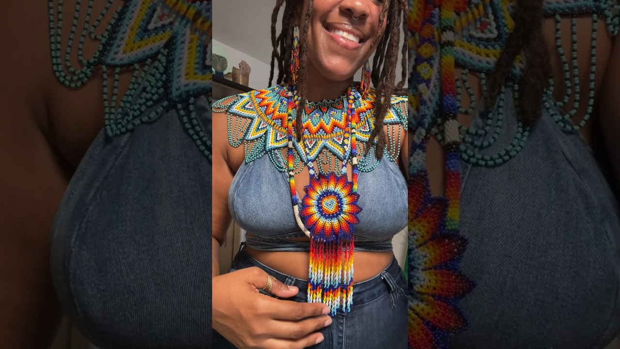 Indigenous Mexican and Colombian #beadwork gifted to me from friends and family