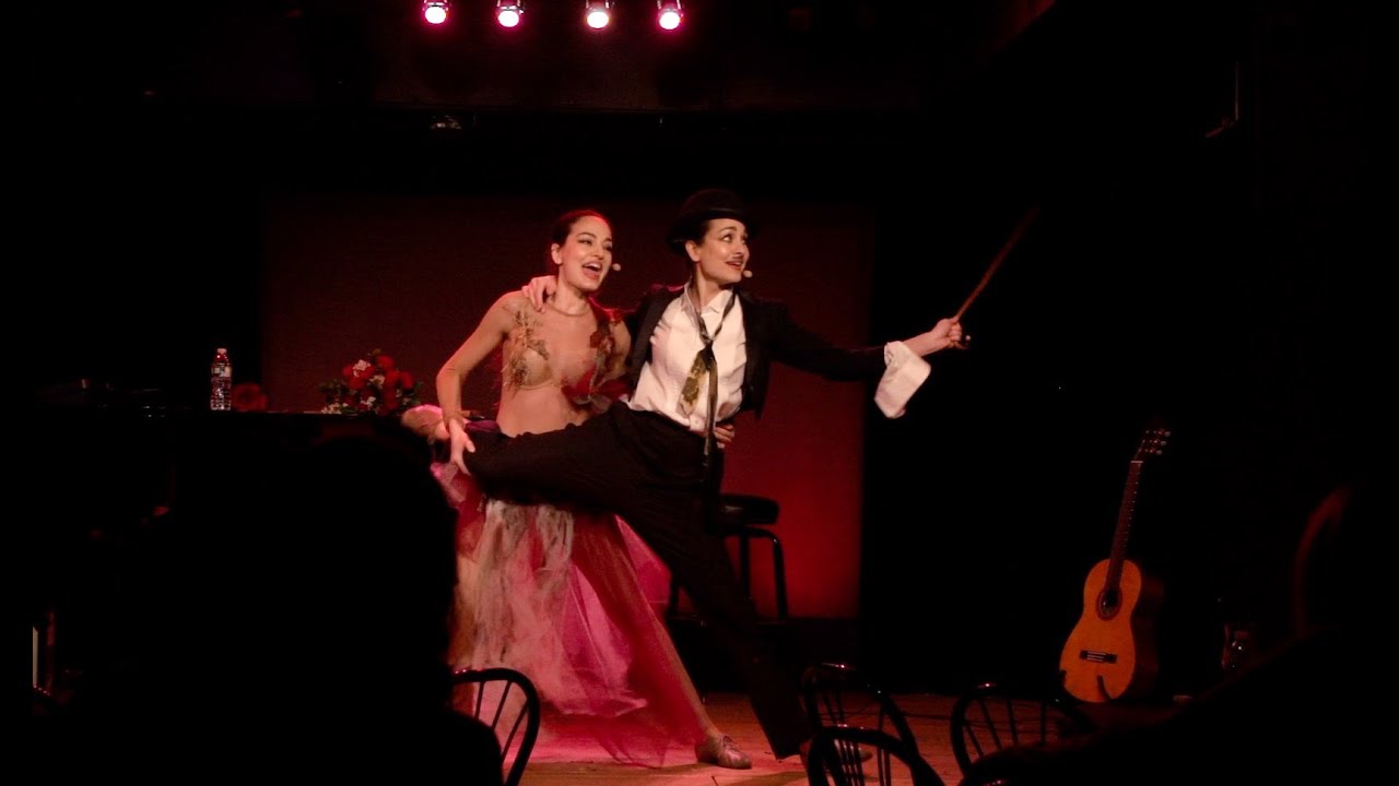 Indiggo Twins - Queen of Tango LIVE - Charlie Chaplin song - Wicked Clone soundtrack off Broadway
