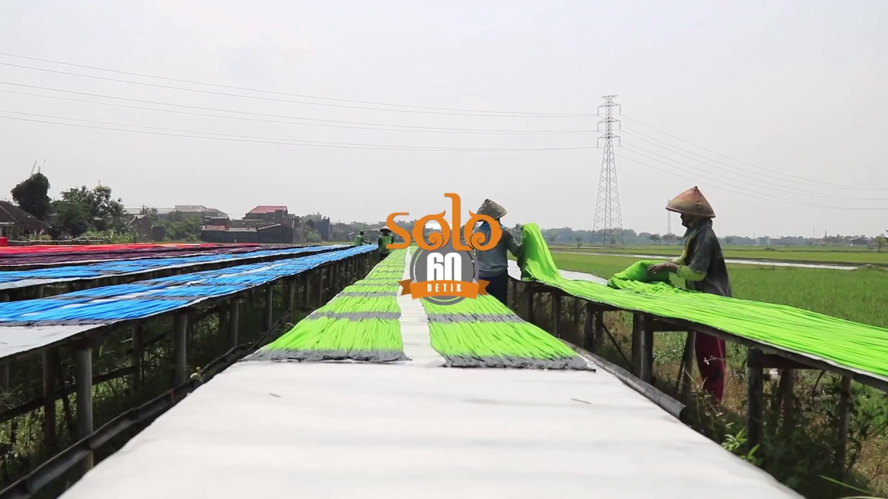 Industri Kreatif di Solo: Sarung Pantai Batik Intan - SOLO 60 DETIK