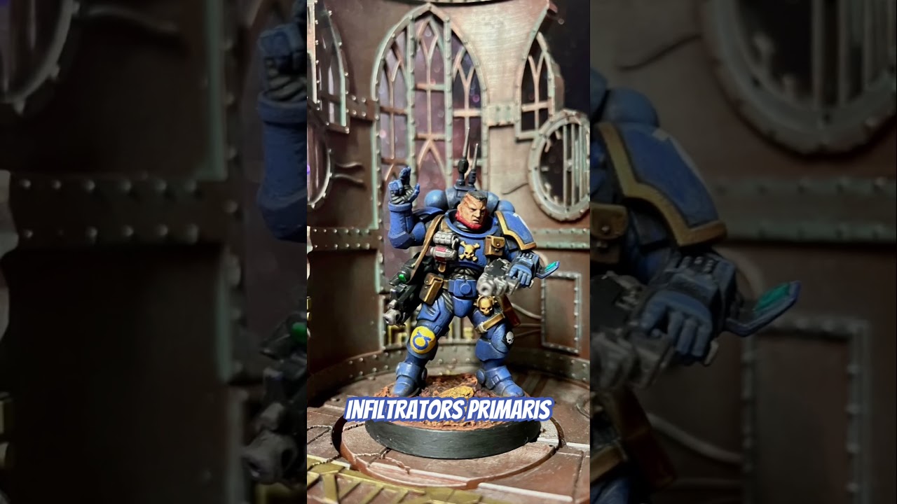 Infiltrators Primaris #warhammer40k #ultramarines #spacemarines #gamesworkshop #miniature