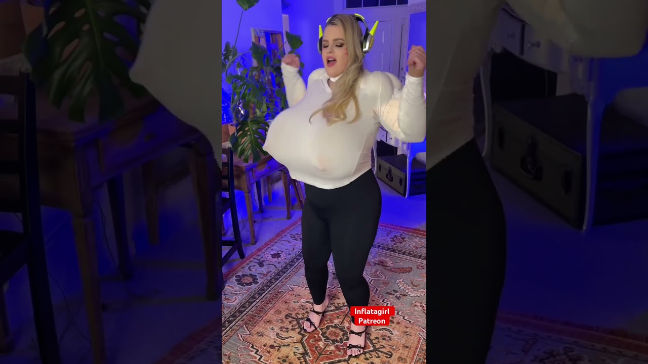 Inflatagirl Patreon breast expansion female muscle growth girl women