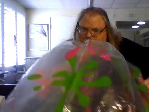 inflating beach ball #2