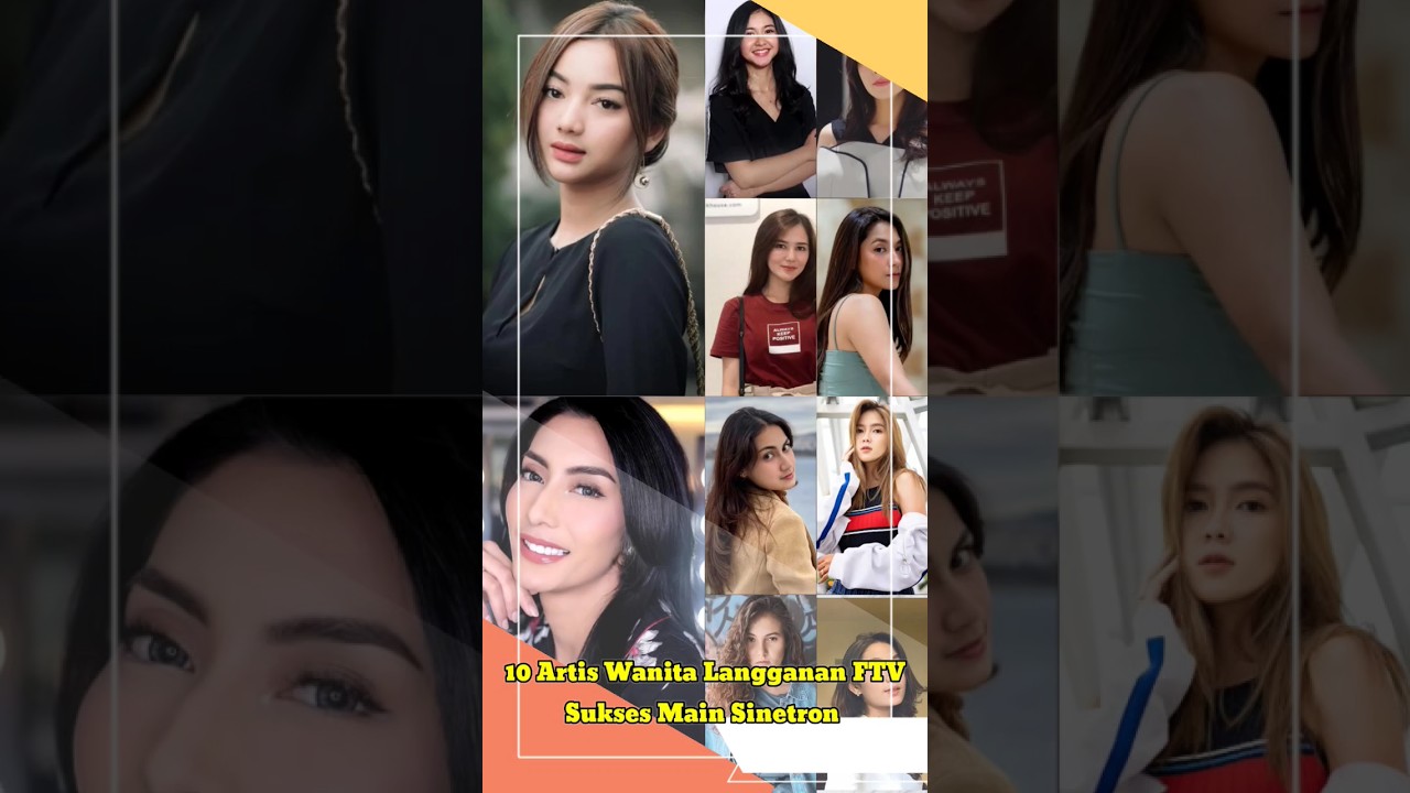 Inilah 10 artis wanita langganan FTV semakin sukses bermain sinetron
