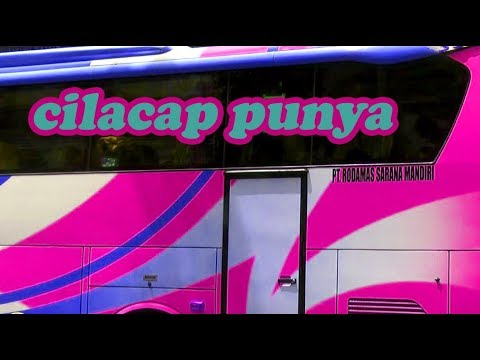 Inilah....Bus Livery EFISIENSI yang bermarkas di daerah Cilacap...