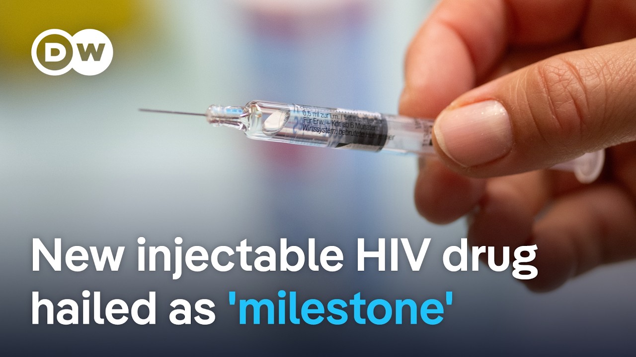 Injectable HIV drug approved in the US - when will it be available in other countries? | DW News
