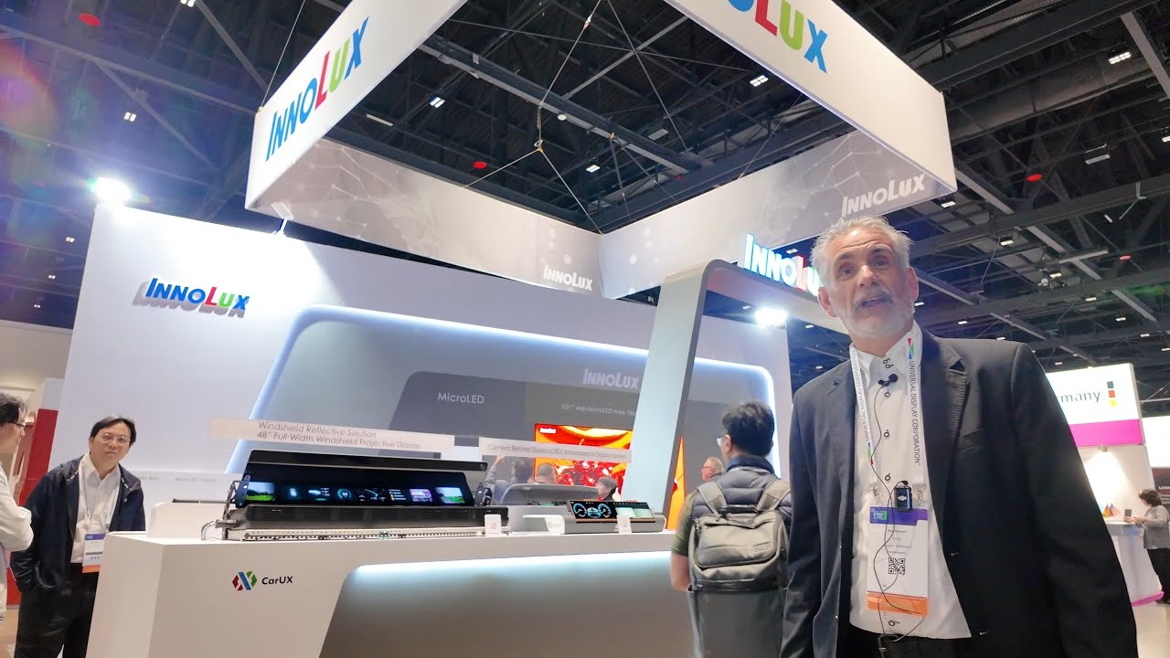 InnoLux CarUX at Display Week 2025 Full-Width HUD, Stealth LCDs, and Pixel-Level Privacy Displays