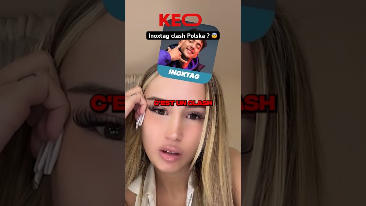 INOXTAG CLASH POLSKA SUR TIKTOK ? 😂 (le goat ?) #shorts #drama #inoxtag #polska #humour #tiktok