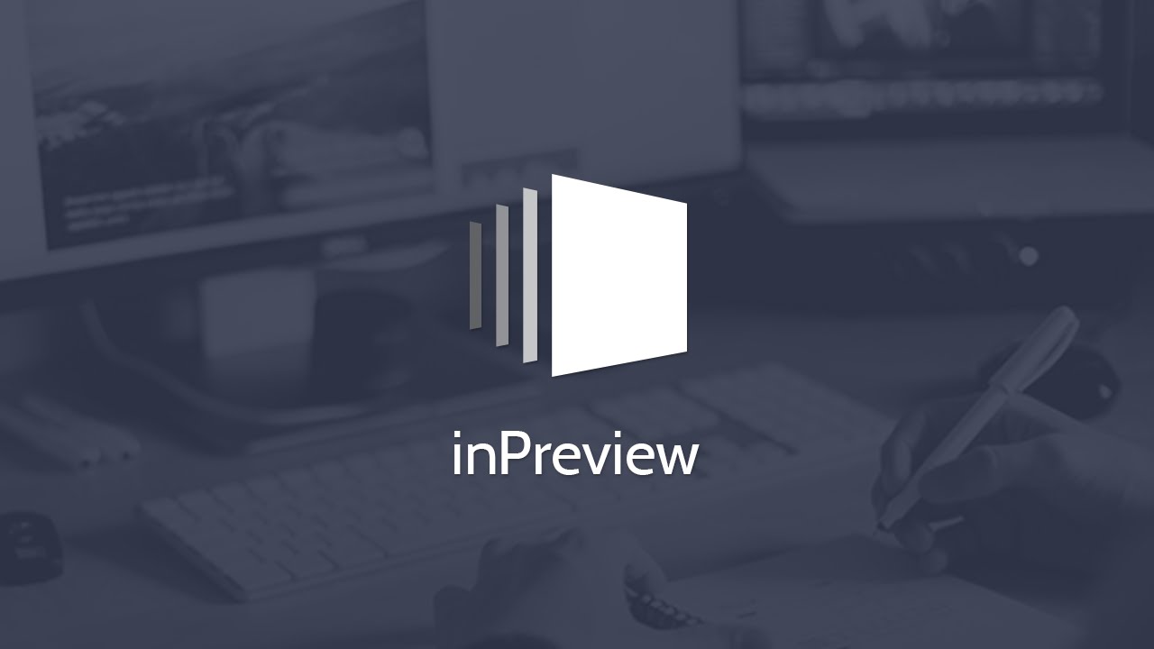 inPreview — Minimal Presentation Bar for Your Design