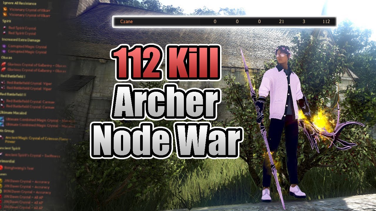 INSANE 100+ Kill Archer Node War | Black Desert Online