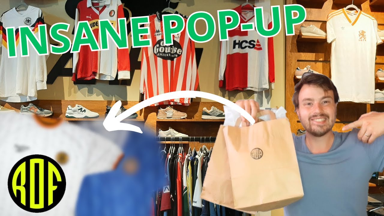 INSANE finds at FOOTBALL SHIRT POP-UP STORE