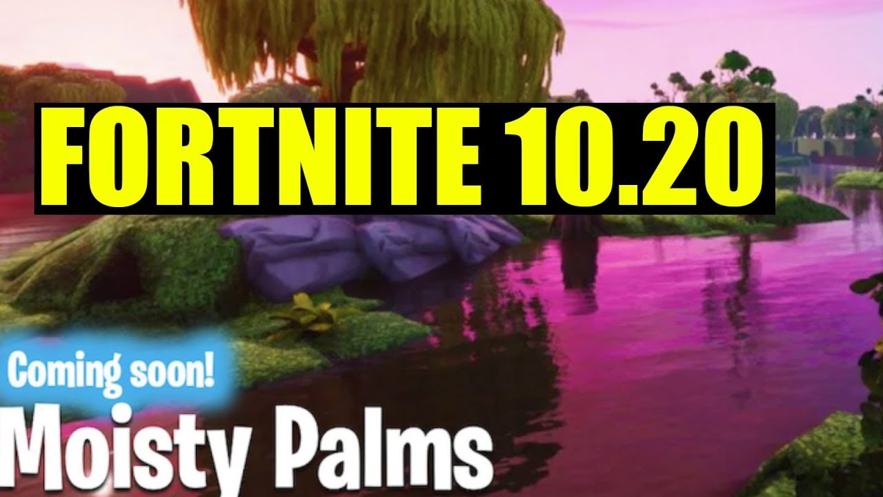 INSANE PICKAXE UPDATE, Moisty Mire, Bubble Shield & More (Fortnite v10.20)