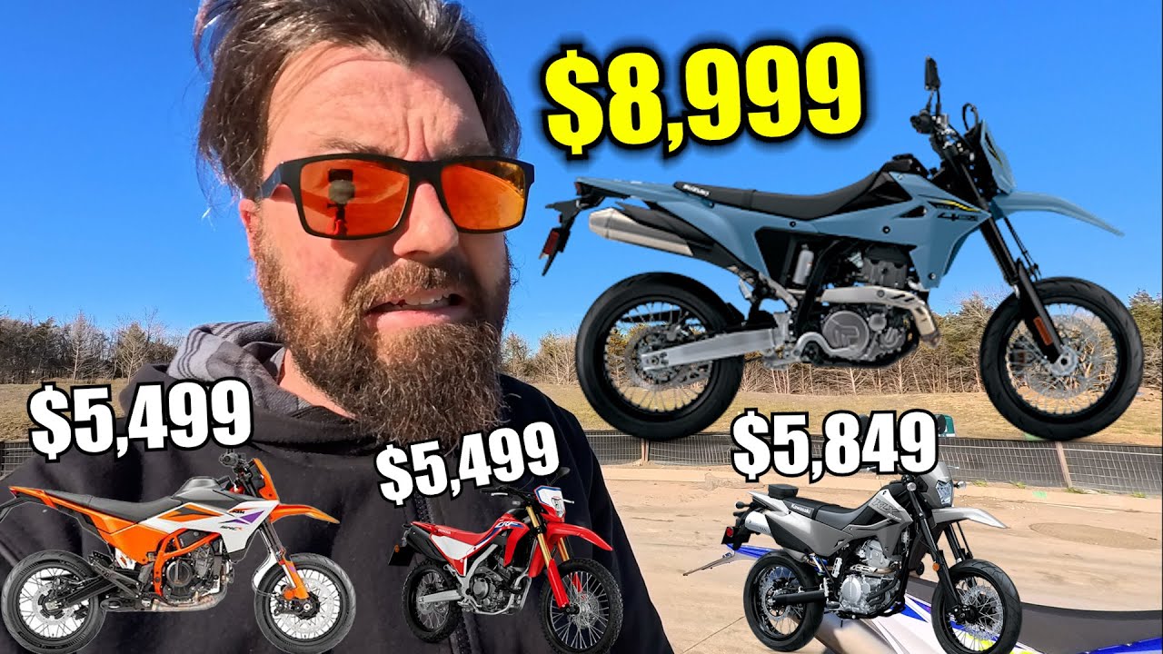 INSANE PRICE DRZ4SM Who's buying THIS?