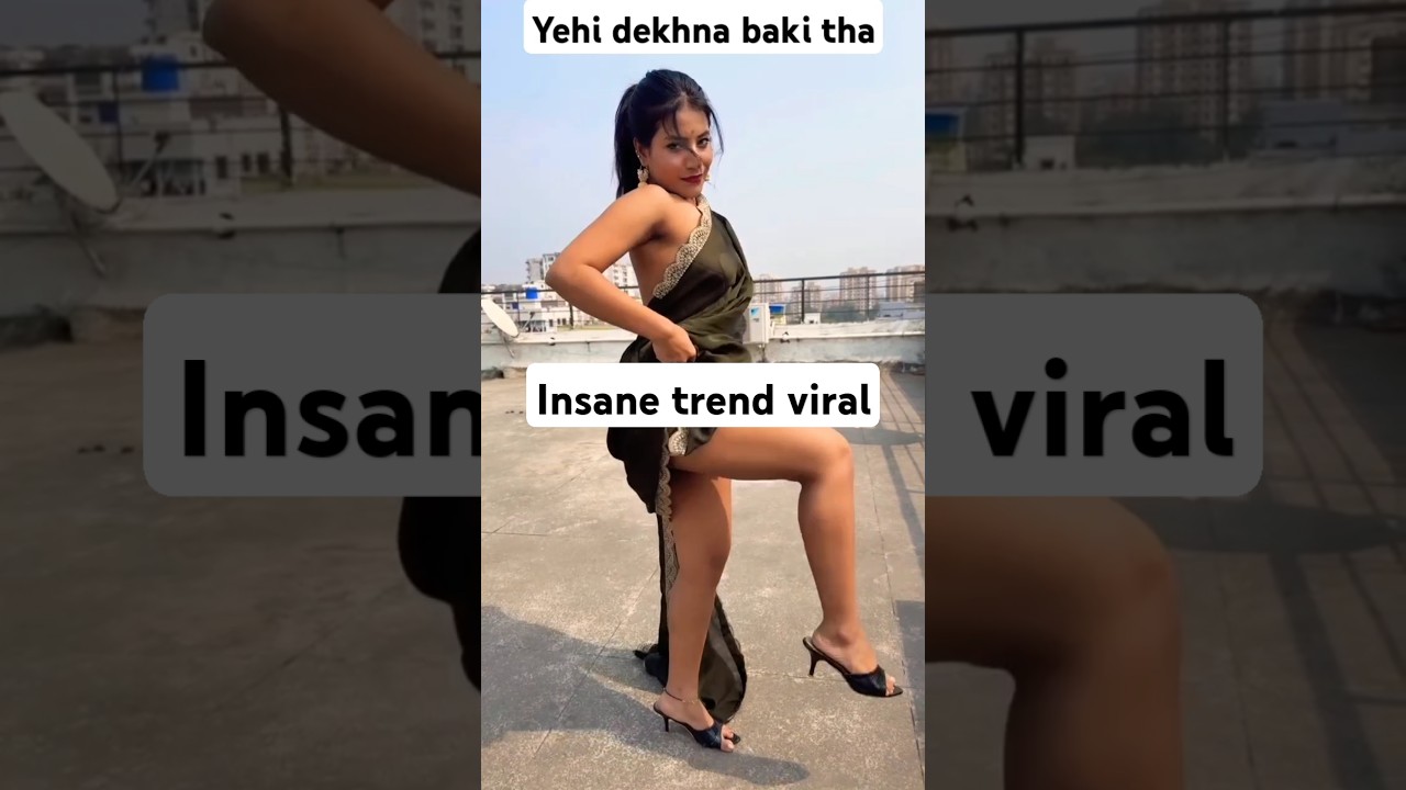 insane trend goes viral #indian #desi #bhabi #upskirt #twerk
