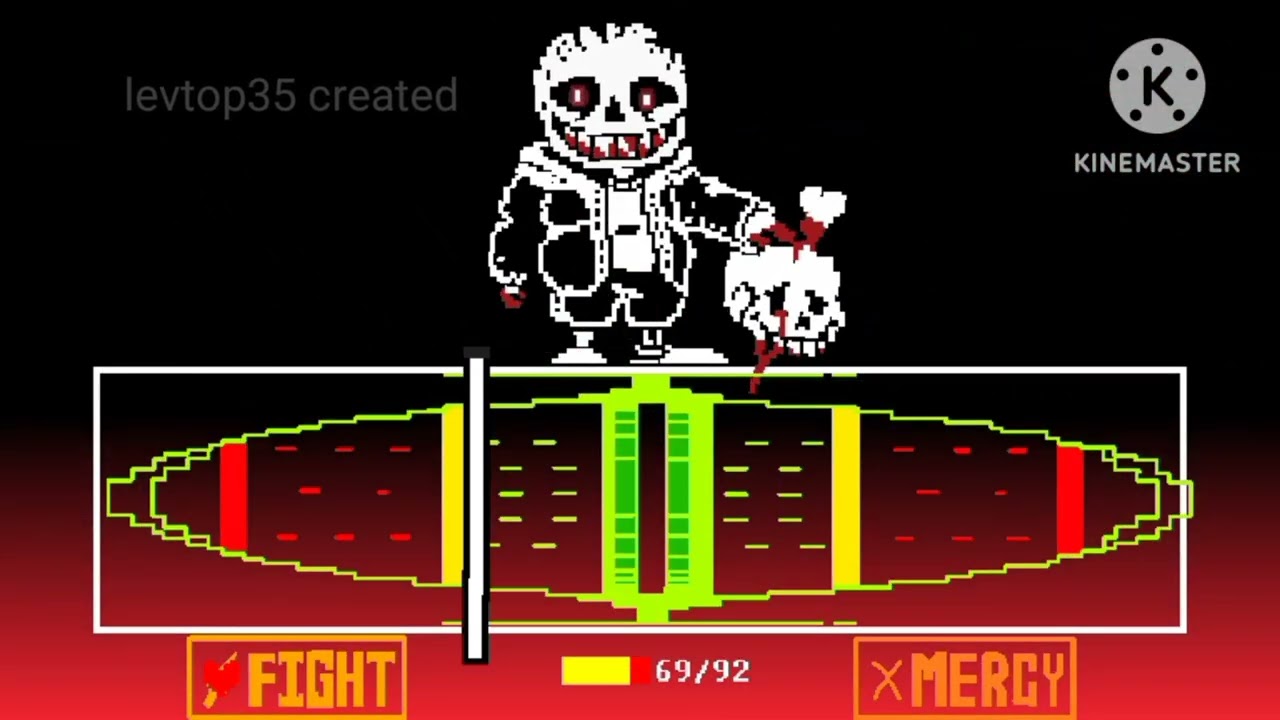 insanity sans animation stick nodes