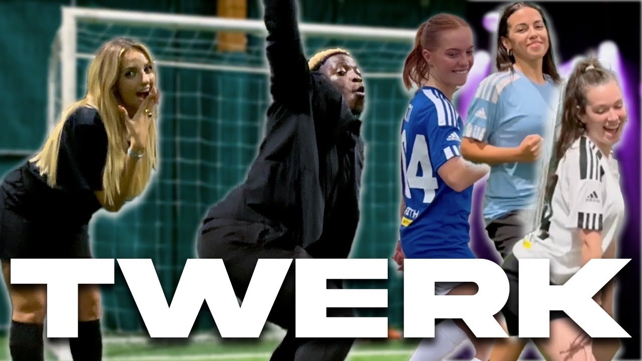 😱INSEGNO alle RAGAZZE del PALLONE D’ORO a Twerkare!!🍑