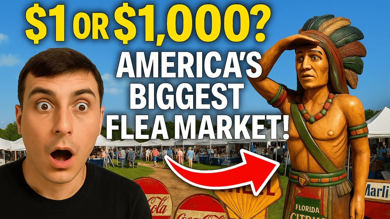 Inside America's Largest Flea Market: Brimfield MA!