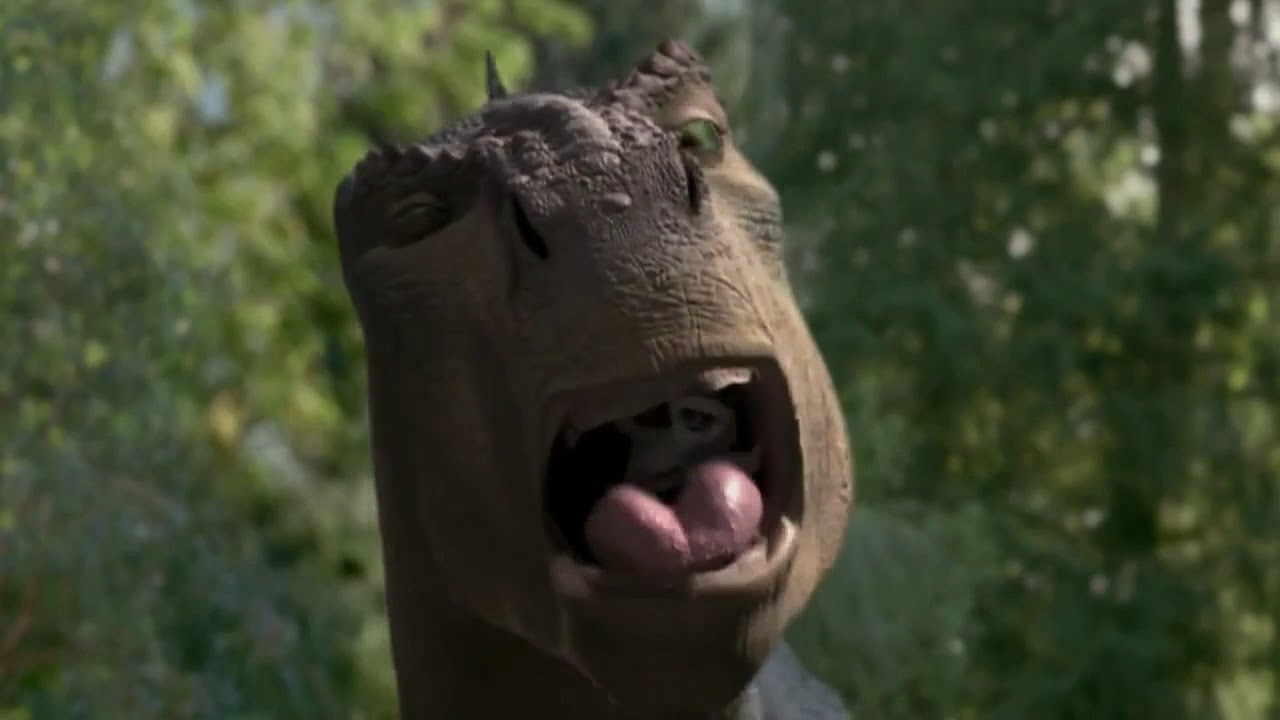 Inside an Iguandon's mouth (Dinosaur)