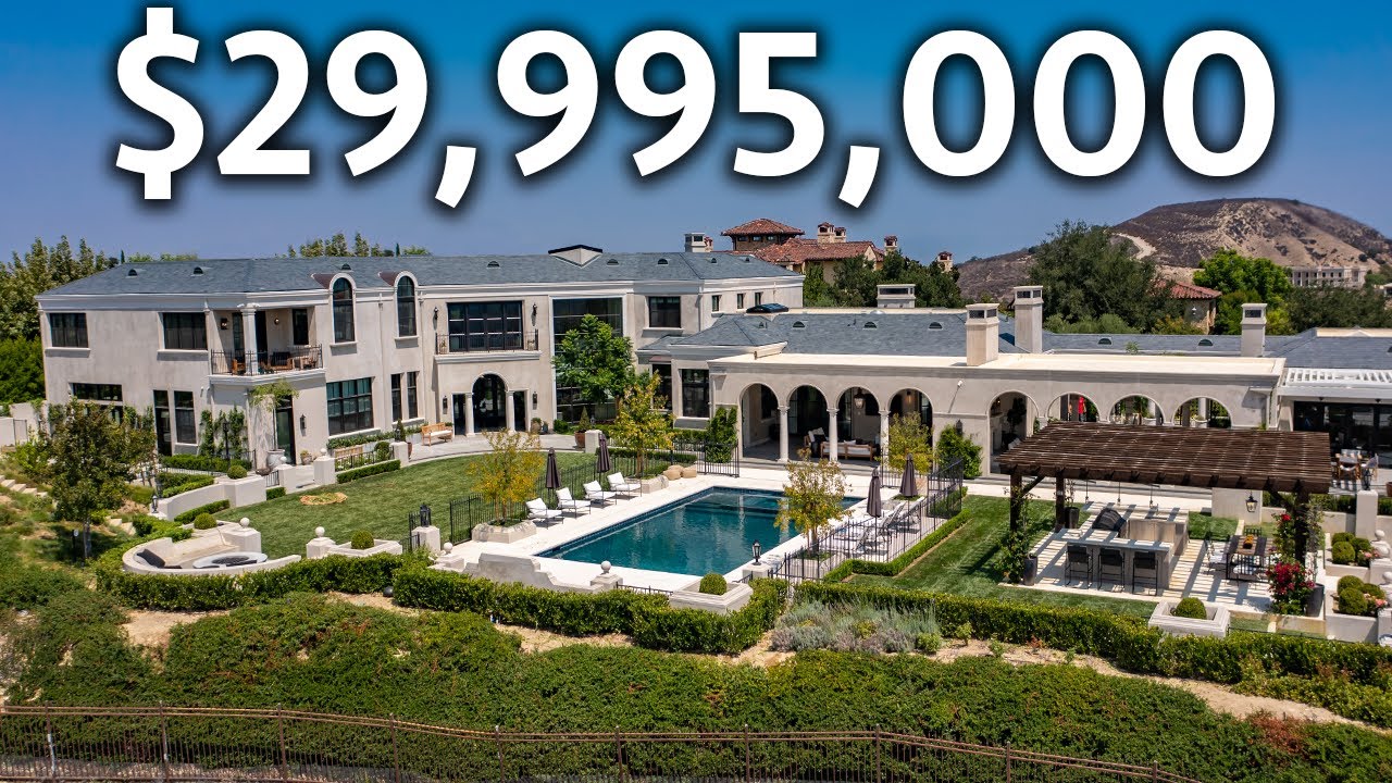 Inside an NFL Superstar's $29,995,000 Calabasas Mega Mansion With Breathtaking Views