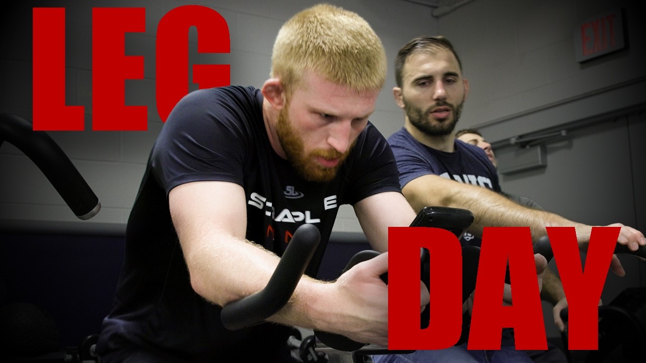 Inside Bo Nickal's Intense Leg Day Workout