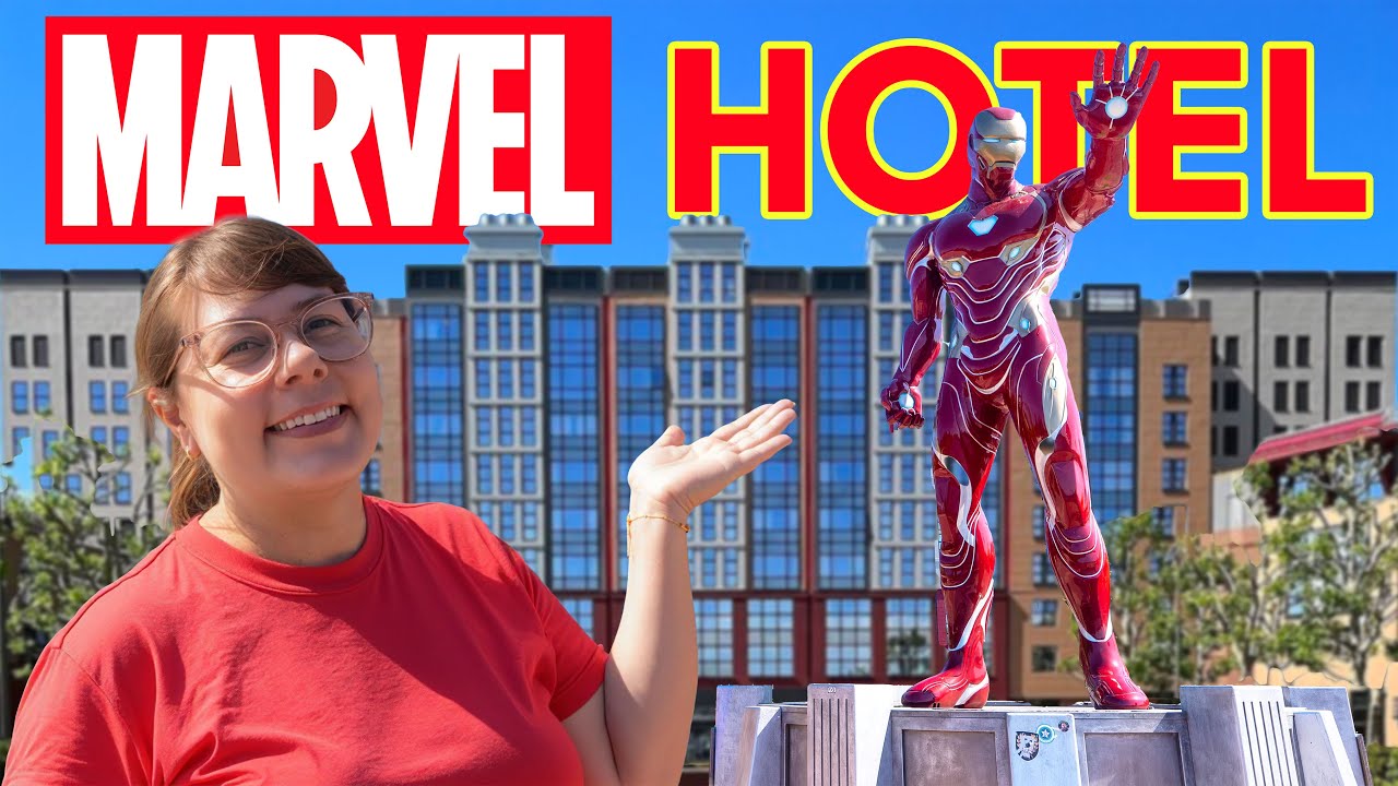 Inside Disney's Only Marvel Hotel & Exploring Disney Village!