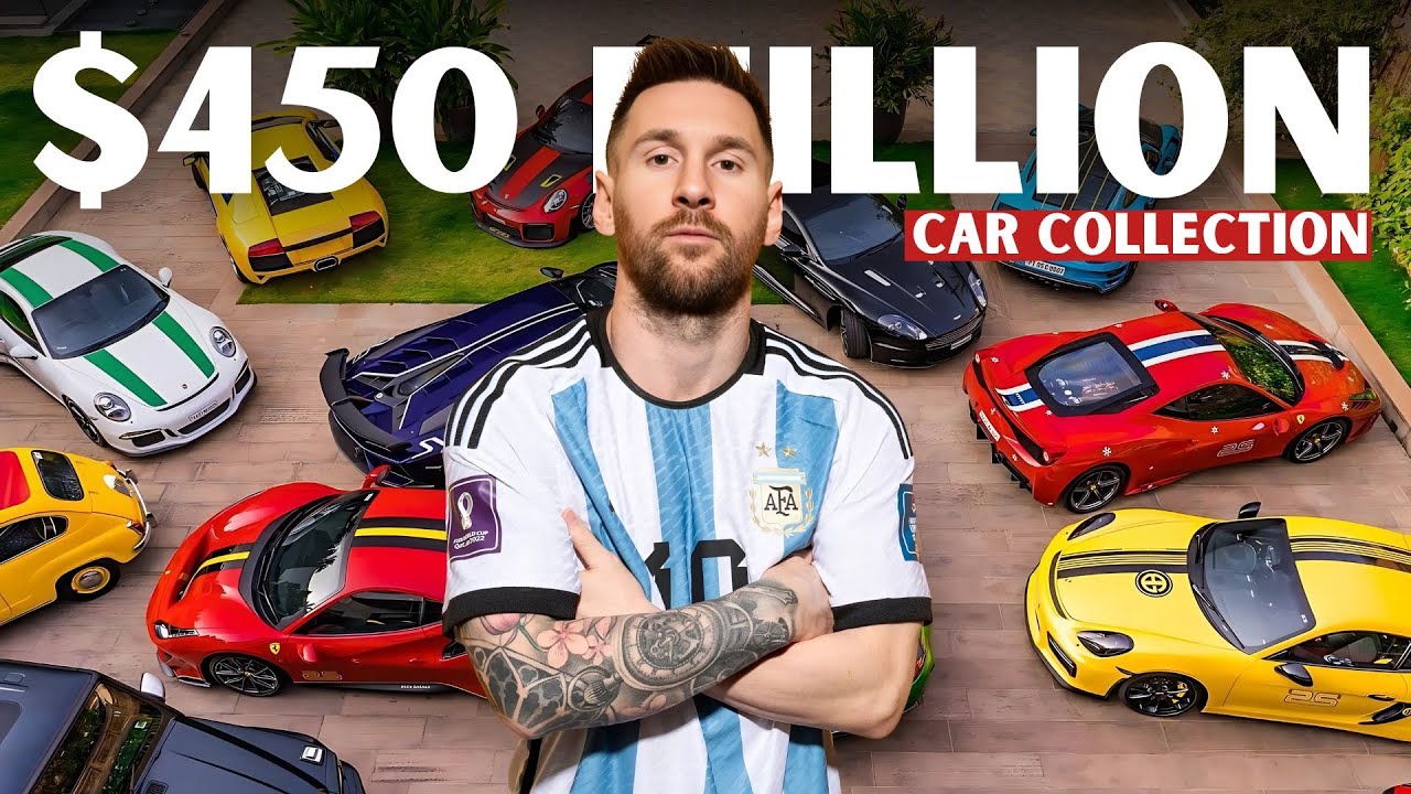 Inside Lionel Messi $450 Million Car Collection - Messi Car Collection