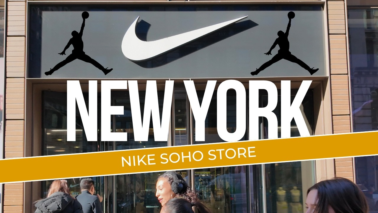 Inside NIKE SOHO STORE New York City
