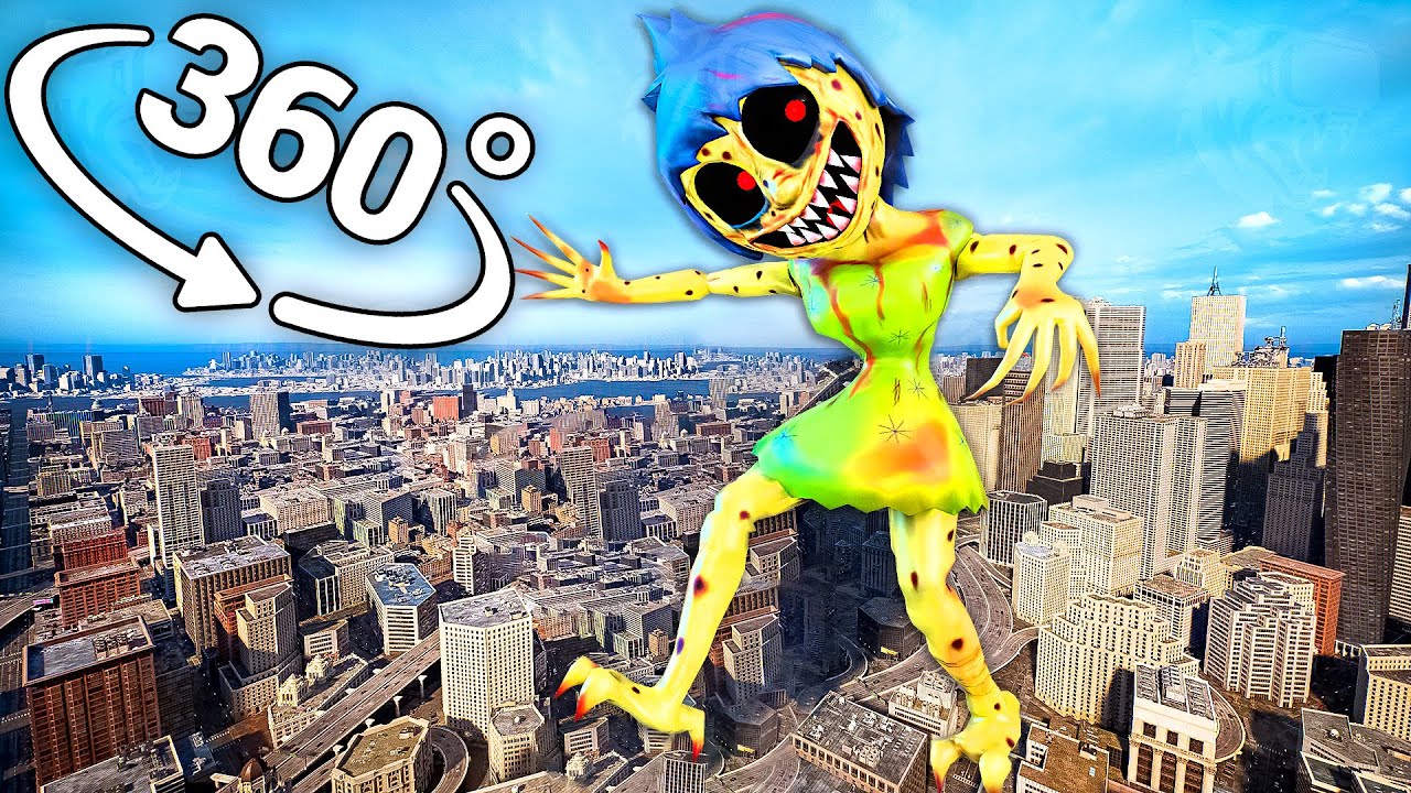 Inside Out - City in 360° Video | VR / 8K | ( Inside Out Emotions insanity )