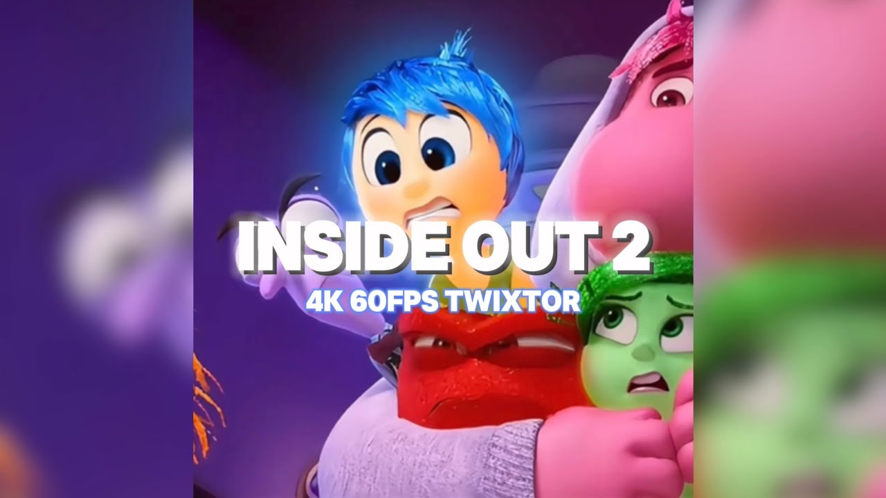 Inside Out 2 | Trailer | Scenepack/Twixtor - Inside Out 2 Trailer 4k 60fps