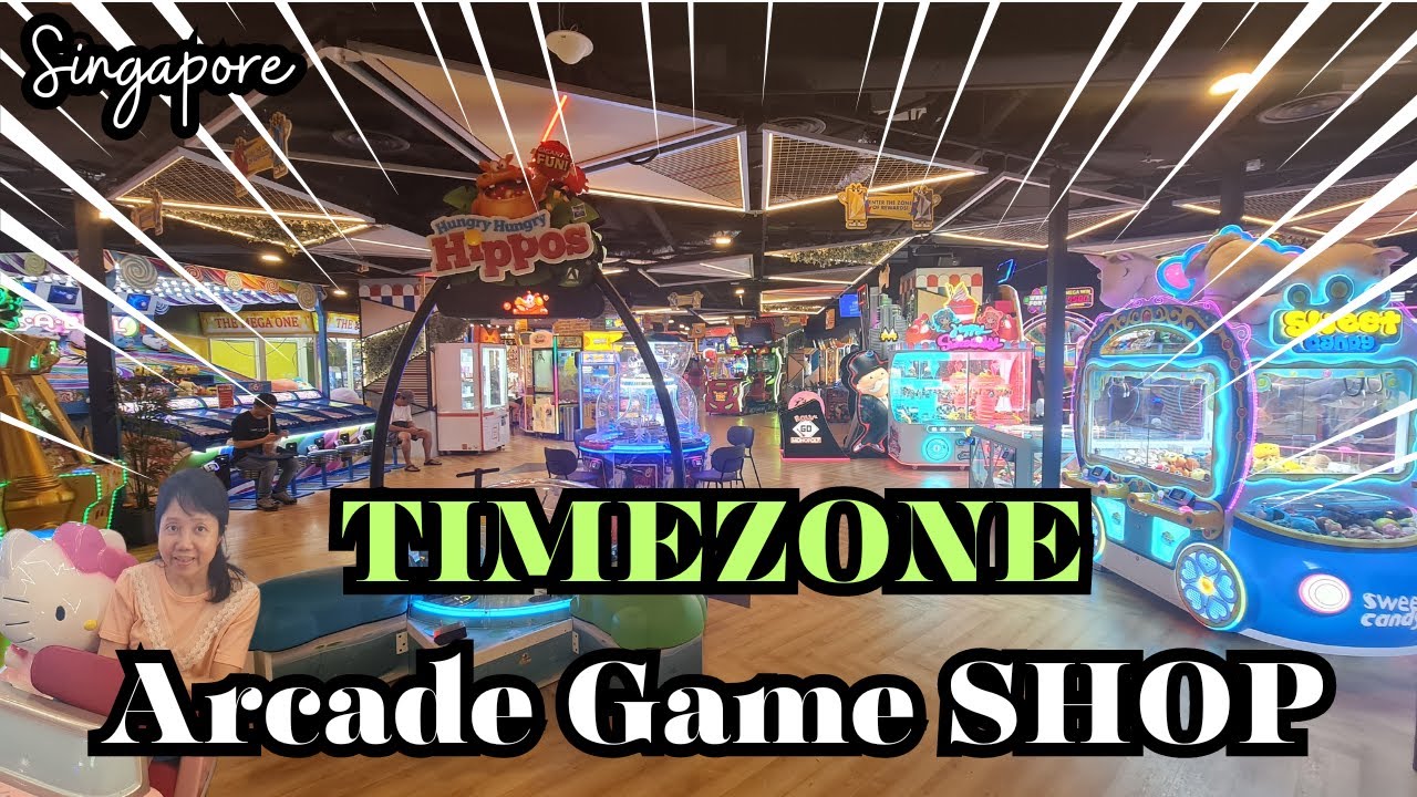 Inside the 20th Century Arcade Game Timezone Singapore