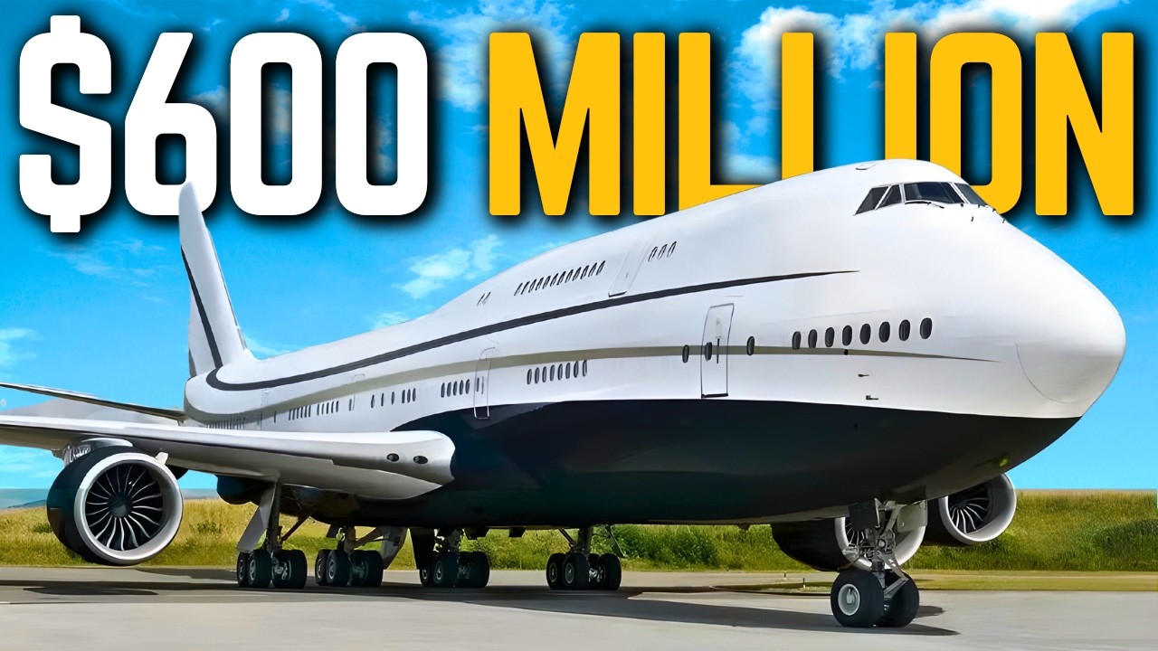 Inside The $600 Million Boeing 747 Private Jet