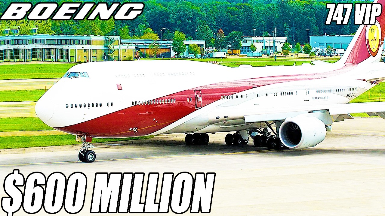 Inside The $600 Million Boeing 747 Private Jet