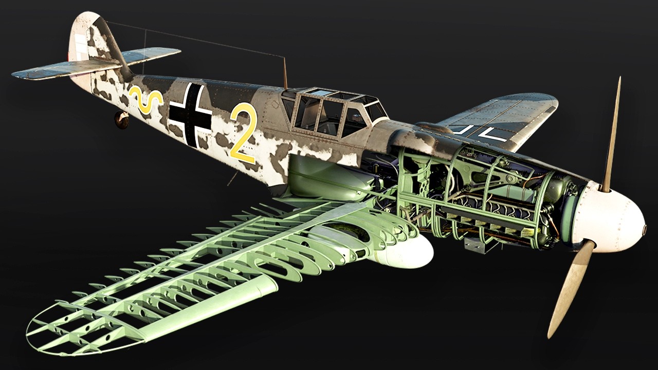 Inside the Bf-109