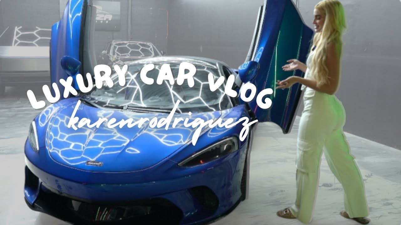 INSIDE the Tesla Cybertruck, McLaren & Mercedes S580 - Luxury Car Vlog | KAREN D RODRIGUEZ