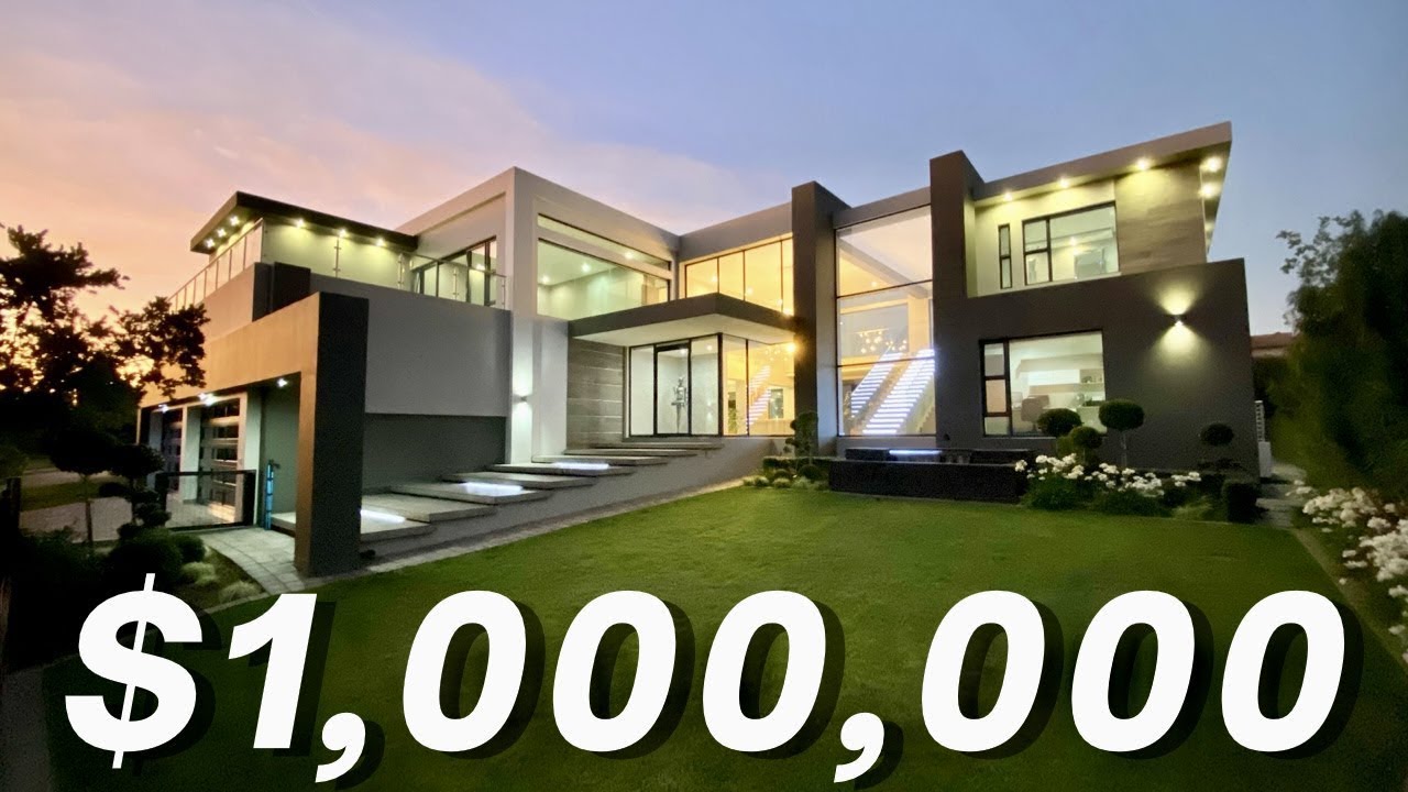 Inside ULTRA MODERN MASTERPIECE in Steyn City