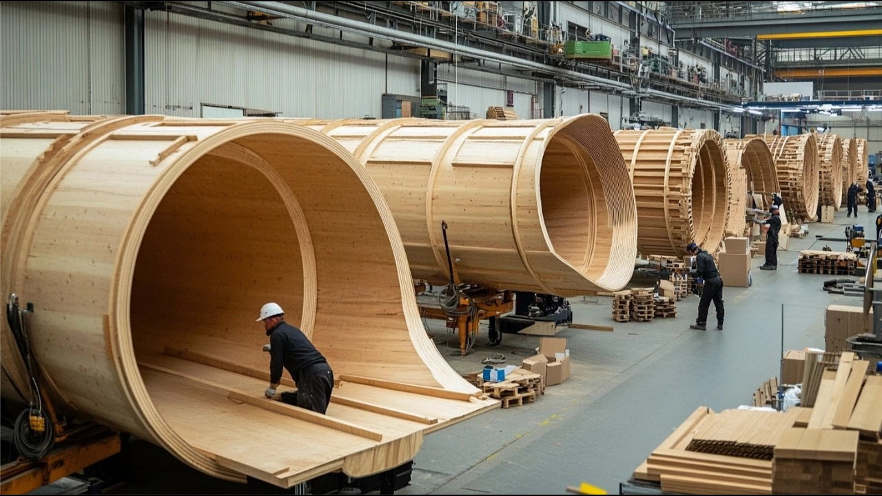 Inside Wooden Factory: Mass Production Process Of Wooden Kitchenware & Tableware