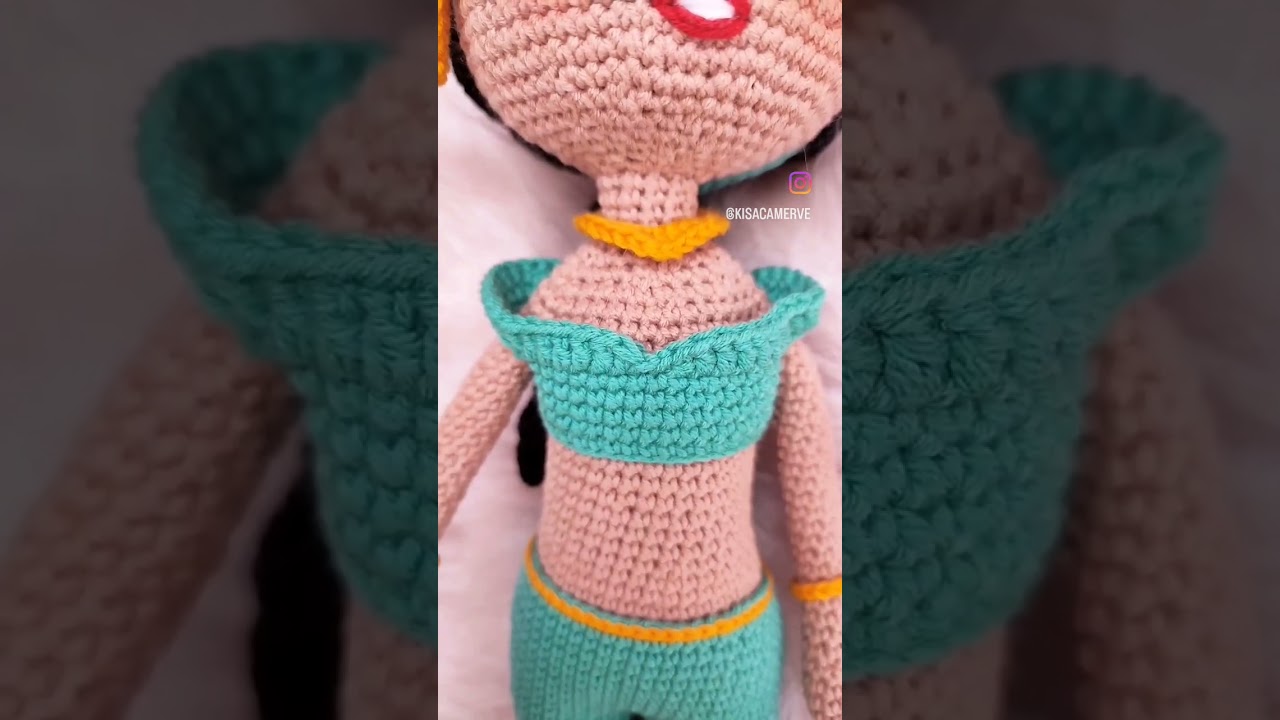 instagram @kisacamerve #princess #jasmine #alaadin #handmade #crochet #knitting #worldwide