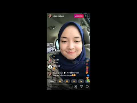 Instagram Live Sabyan Nissa